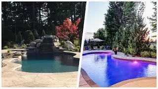 75 Transitional Orange Pool Design Ideas You'll Love ♡