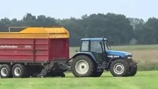 NEW HOLLAND TM 120 & MET SCHUITEMAKER RAPIDE 55