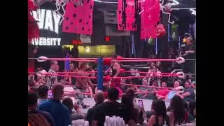 Midget wrestling at Sway nightclub 