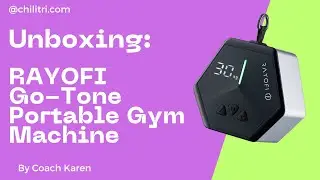 Rayofi Go-Tone Potable Gym Machine Unboxing