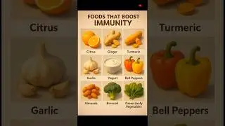 🛡️ Eat Smart, Stay Strong! 🍊🥦 #trending #shortsfeed #shorts#ytshorts #nutrition #reels #viral #tips