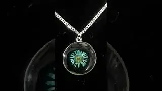 dryed pressed flower pendant|| #shortsvideo