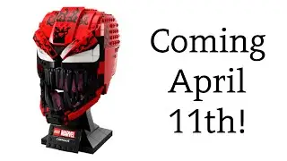 Lego Carnage Helmet Revealed!