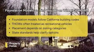 Where Can You Put a Tiny House in California Zoning Laws Explained