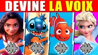 BLIND TEST DISNEY 🎙️ DEVINE LA VOIX DE TES H&Eacute;ROS PR&Eacute;F&Eacute;R&Eacute;S 🎵✨