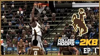 Midnight Madness!!!! - College Hoops 2K8 Wyoming Legacy Ep. 1