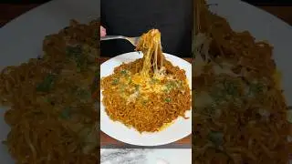 Peri Peri Maggi ASMR Cooking #shorts #crunchytreats #asmr #asmrcooking #maggi #cooking