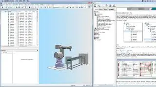 CIROS Studio Tutorial Step 8 Setup Robot