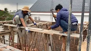 Stages of Formwork Installation | Building a Solid Second Floor for Your House
