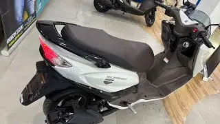 All New Suzuki Burgman 125 Street Bluetooth Details Review | On Road New Features Mileage