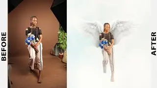 Flying Angel Photo manipulation  ||  Background Manipulation