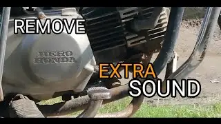 STOP EXTRA SOUND IN BIKE SILENCER | SPLENDER AND OTHER BIKES | REMOVE EXTRA SOUND IN BIKE SILENCER