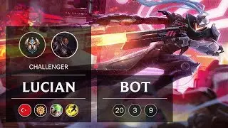 Lucian ADC vs Caitlyn - TR Challenger Patch 8.24