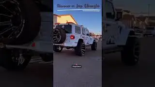 HUMMER VS JEEP WRANGLER