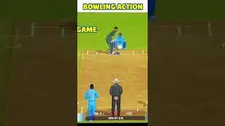 DEEPAK HOODA BOWLING ACTION REAL 🆚 GAME #viral