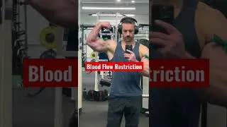Blood Flow Restriction Training | Banded Bicep Training | Physical Therapy #bloodflowrestriction