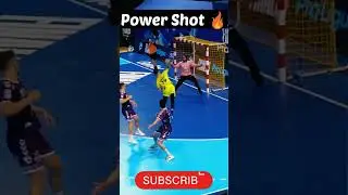 Handball attacking shot Game 🎯 #handball #viral #shorts