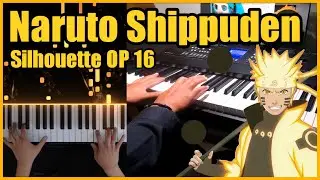 Silhouette - Naruto Shippuden OP16 [Piano Duet] Ft. Mynodex & Eric Lee + Music Sheet