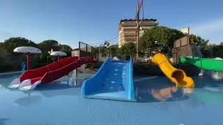 #Antalya #Belek: Bellis Deluxe Hotel - hotel video tour - walking around.