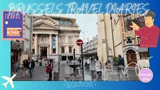Wandering Through the City | A Quiet Walking Voyage of Brussels #travel #history #citytour