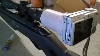 DIY RIFLE SCOPE TO CAMERA ATTACHMENT BUILD 30 04 16