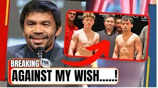 Manny Pacquiao BREAKS SILENCE After Son's WEIGH IN For Professional Debut..