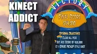 PEGGLE 2 Xbox One Kinect Part 2 HIGH SCORE!