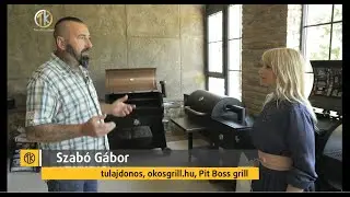 Okosgrill, pellet grillsütő bemutató Trendközelben Viasat3 | okosgrill.hu