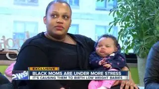 Black mothers are under more stress, affecting pregnancy