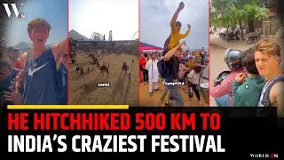 Aussie Tourist Goes Viral at India&rsquo;s Pushkar Camel Fair