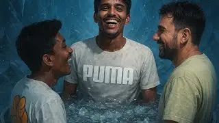 Challenge Gone Wrong😡 |  Ladai Ho Gayi 😡 | Ice Bath Challenge 🥶