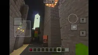 San Francisco tour in Minecraft nighttime