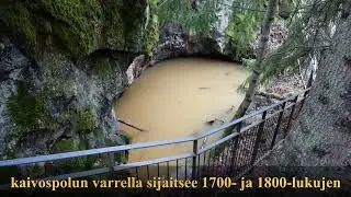 Kruunuvuorenrantaan on perustettu kaivospolku