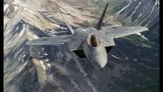 Kelowna YLW to Vancouver YVR in an F-22 Raptor. Following the roads.