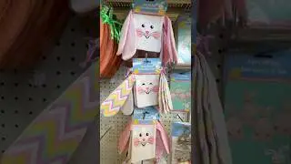 Fabric Gift Bags for Easter 🐰 $1.25 @ Dollar Tree! 3/23/2024