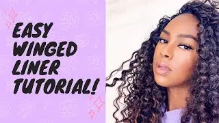 Winged Liner Look in Seconds Using Vamp Stamp!