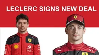 CHARLES LECLERC SIGNS CONTRACT EXTENSION WITH FERRARI - MY REACTION