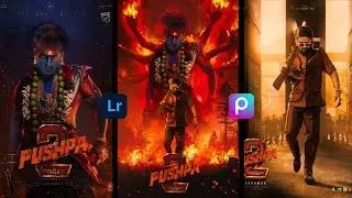 Pushpa 2 Movie Poster Photo Editing | Pushpa 2 Movie Poster Photo Editing Video | Pushpa 2 Poster