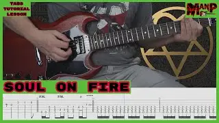 Soul On Fire || HIM Cover || Guitar Tab || Tutorial || Lesson