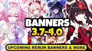 NEW UPDATE! CHARACTER BANNER ROADMAP FOR 3.7-4.0 | ALONG WITH RERUN BANNERS - Honkai Star Rail