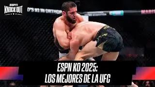 Premios ESPN KO 2025: Lo m&aacute;s destacado del a&ntilde;o dentro de la UFC