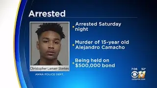 Teen Arrested By Anna Police For Murder Of 15-Year-Old