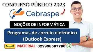 Programas de correio eletrônico (Outlook Express) | Mozilla Thunderbird | Informática Cebraspe 2025