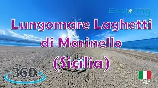 Lungomare Laghetti di Marinello - 360&deg; Sicilia (Italy)