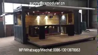 Shop container/Bar container/Hydraulic pop up container
