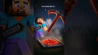 💀 The Glowing Grave &ndash; The Forgotten Miner Returns #shorts #minecraft #minecraftshorts #horror