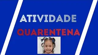Atividade Quarentena