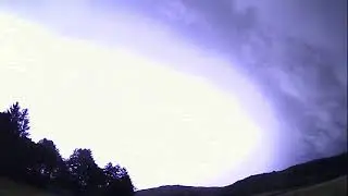 Zeitraffer: n&auml;chtliches Gewitter | 16.08. - 17.08.2021 | www.seiseba.at