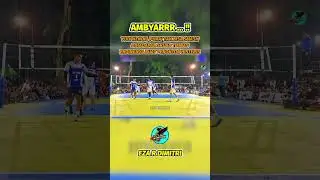 Yudi kendil pura&sup2; tak bisa smash, tapi endingnya bikin semua penonton bergemuruh & teriak histeris