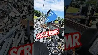 scrap asmr #asmr #scrap #metalworking #mechanic #Trucking #diy #survival #scrapper #metal